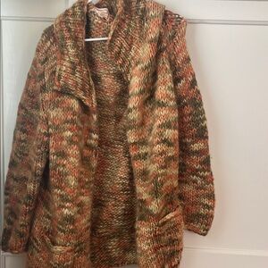 Cozy Multicolor vintage Knit Sweater